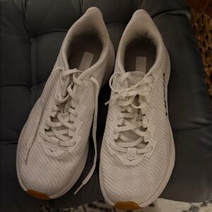 Hoka White Athletic Shoes
